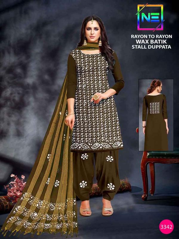 Nemi Rayon Wax Batik Vol 3 Regular Wear Dress Material Collection